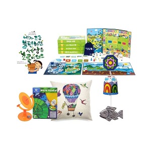 [S3816] DHA6007 환경과생활A세트 / 만들기놀이 학습교재 블럭 퍼즐 보드게임 카드게임 브루마블 부루마블 유아교육 유치원교재