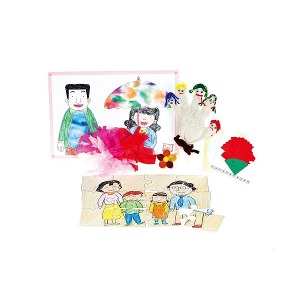[S3816] DEB6547 미술활동 2.나와가족 / 새교육과정 표현활동 아동교육 체험활동 유아교육 유치원교재 방과후